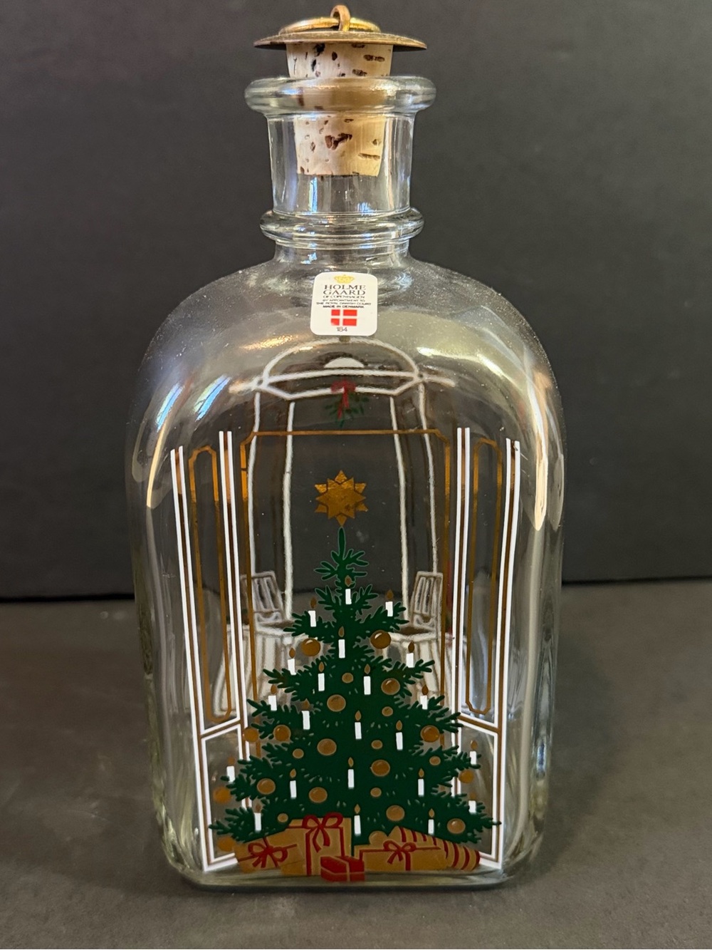 Holmegaard Christmas Decanter Denmark Jette Frölich Michael Bang Juleflaske